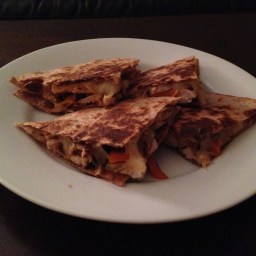 A Healthy Twist on a Restaurant Classic: Chicken Quesadillas