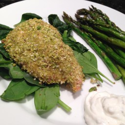 Feeling Heavy? Lighten Up With Pistachio-Crusted Chicken Breasts