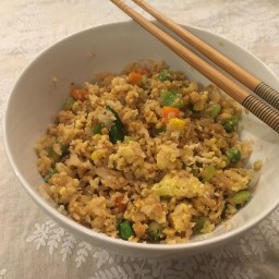 Cauliflower Fried Rice and the Golden Globes